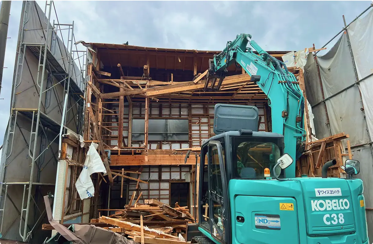 木造解体画像